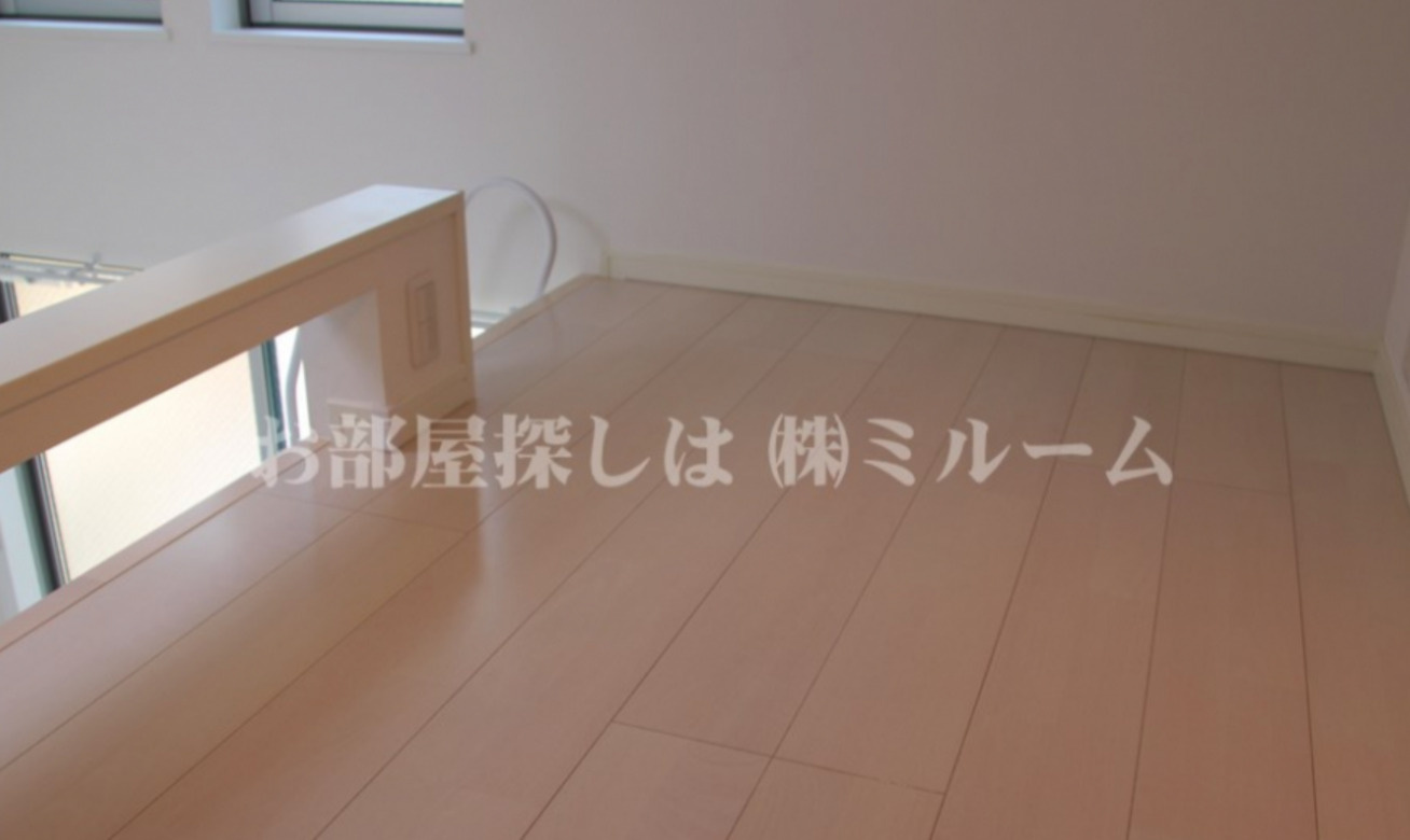 stage中野Ⅱの寝室|全室開放的なロフト空間となっています