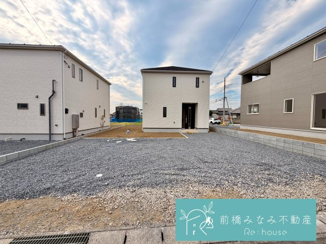 【新築】前橋市堀之下町第1　２号棟(全４棟)　クレイドルガーデン　新築建売分譲の外観|外観です