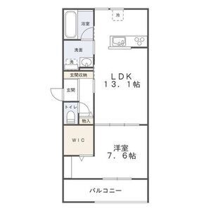 KAFU天神の間取り