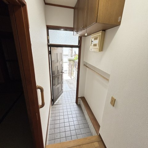 貸家　枚方市長尾家具町の玄関