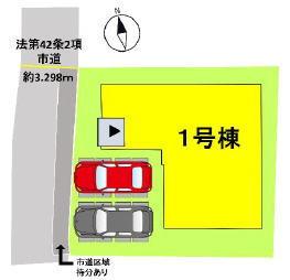 よかタウン／南区薄場2丁目4期／1号棟の区画図