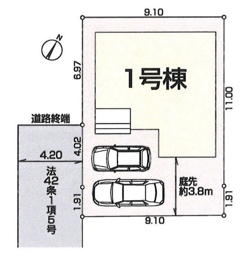 新座市野寺第2　全1棟　1号棟