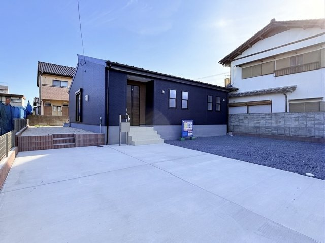 石岡市府中2期　新築戸建の外観