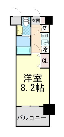 アプリーレ神戸元町の間取り