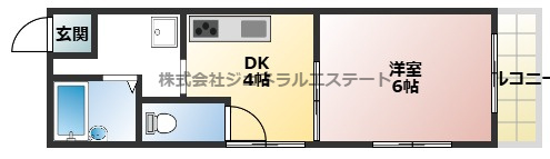 朝日マンションの間取り