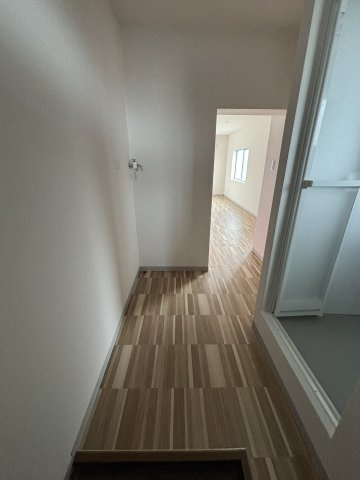 朝日マンションの玄関