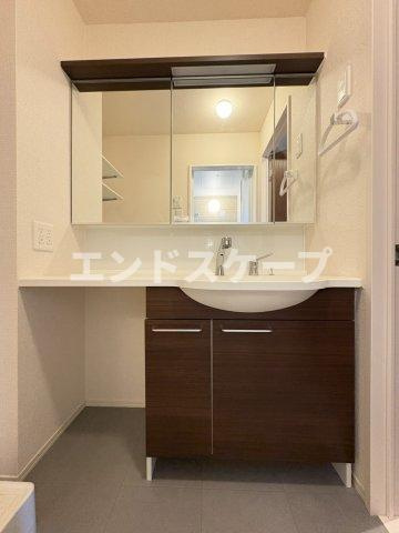 ラ・ステラ太田町の洗面所|高崎、前橋のお部屋探しはエンドスケープまで！お客様の理想お聞かせ下さい♪