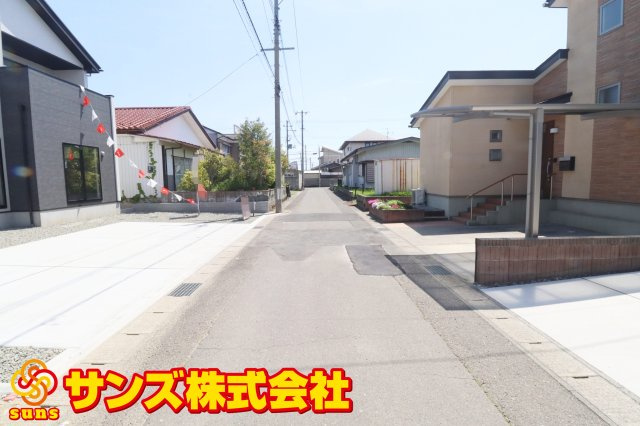 郡山市静町第７　　　  1号棟　　　　大成小学校、郡山第7中学区　の外観|南側前面道路