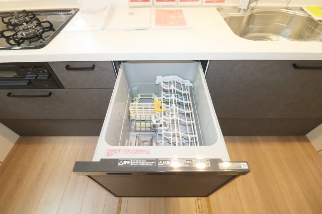 郡山市静町第７　　　  1号棟　　　　大成小学校、郡山第7中学区　のキッチン|食洗機付♪
