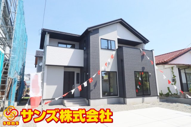 郡山市静町第７　　　  1号棟　　　　大成小学校、郡山第7中学区　の外観|南西側から見た外観
