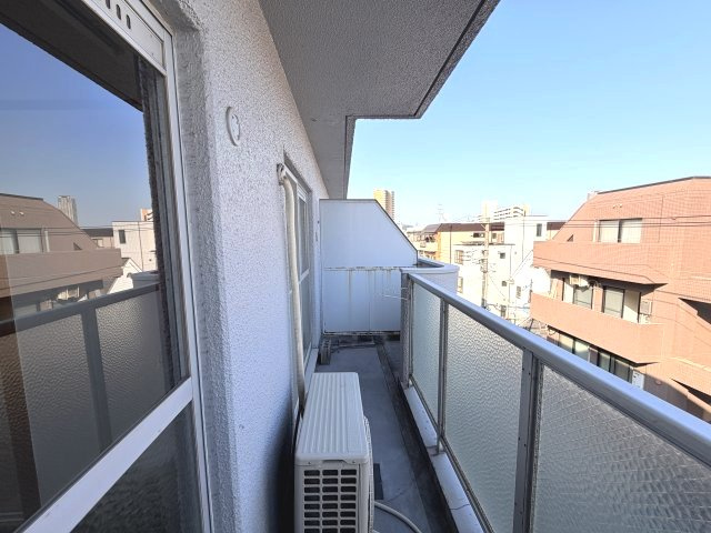 六甲スカイハイツのバルコニー