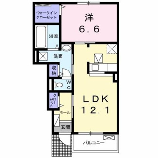 【間取り】 | クラール　安宅Ｅ