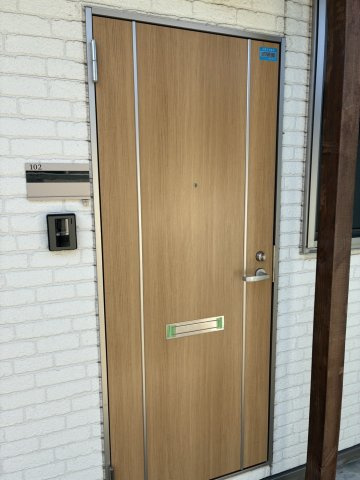 カーサcoco102の玄関|毎日通る玄関はこちらです