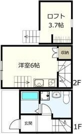 LUMINA港栄の間取り