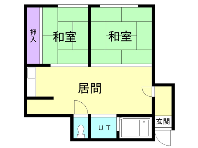 東光マンションの間取り