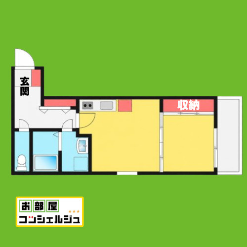 ベネフィス観音町の間取り