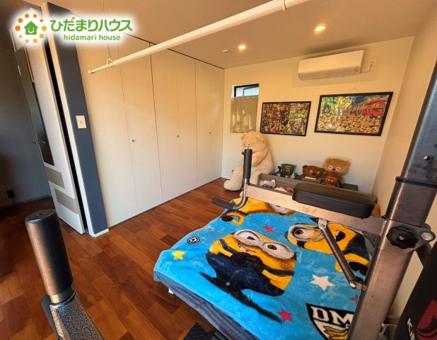 野田市上花輪　中古戸建　平屋　令和4年築　の寝室|大容量のクローゼットもございます♪