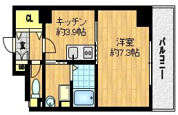 【間取り】 | ヴァンヴェルデ西京極
