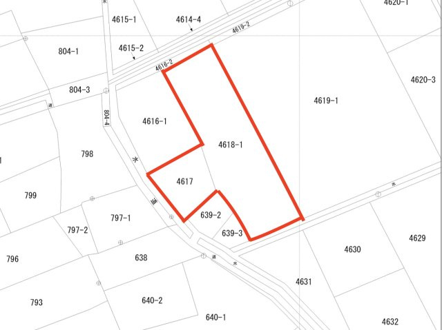 {青地}高崎市倉渕町三ノ倉4617,4618-1
