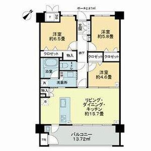 サンメゾン南福岡エルド　板付小学校区の間取り|サンメゾン南福岡エルド