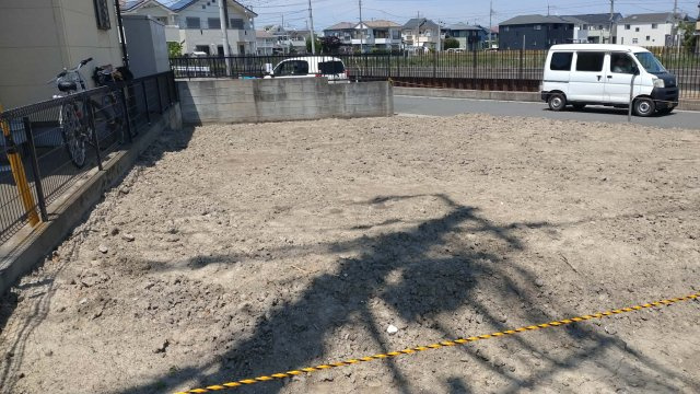 上尾市小泉３丁目の売地の外観