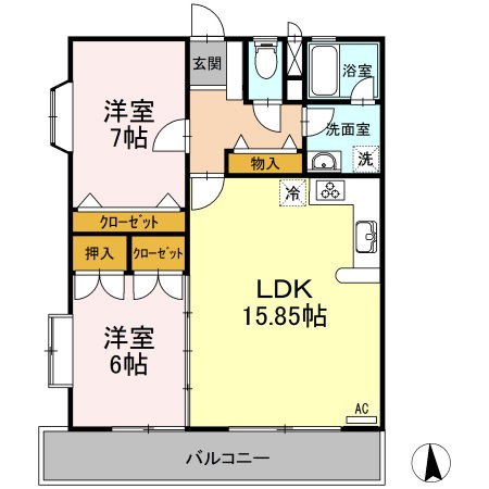 【間取り】 | ラーバンハイツ