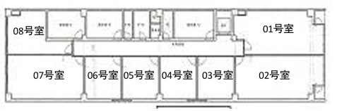 ビル皿井の間取り