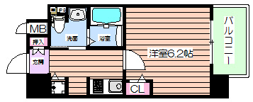 【間取り】 | アドバンス東梅田アクシス