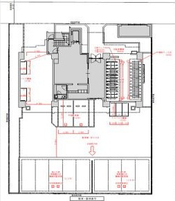 S-RESIDENCE亀島駅前blaze(ブレイズ)の駐車場