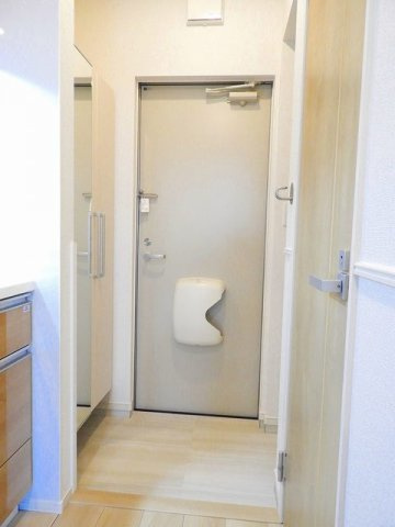 メインクーンの玄関|シンプルで使いやすい玄関です