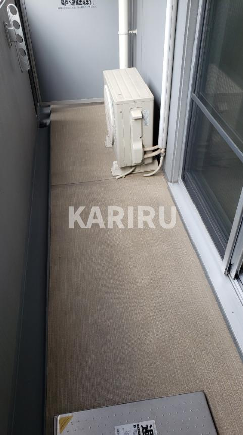 ラルーチェ北梅田のバルコニー