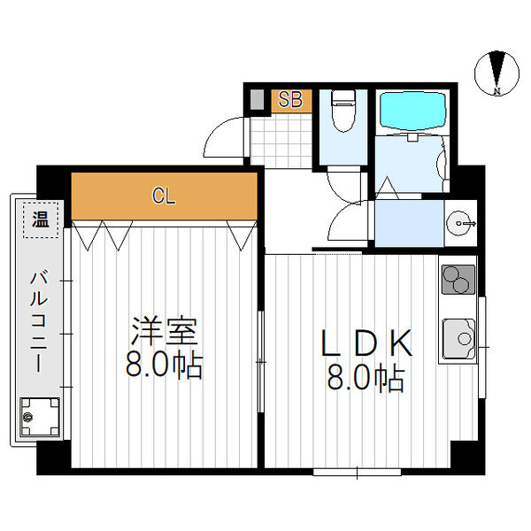 畑中マンションの間取り