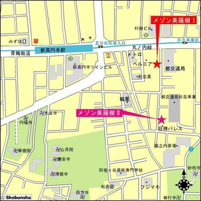 【地図】 | メゾン美羅樹Ｉ