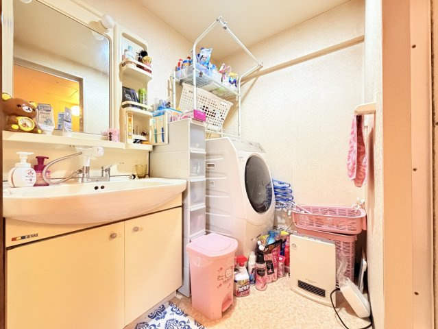 潮来市ネオシティ潮来中古マンションの脱衣所