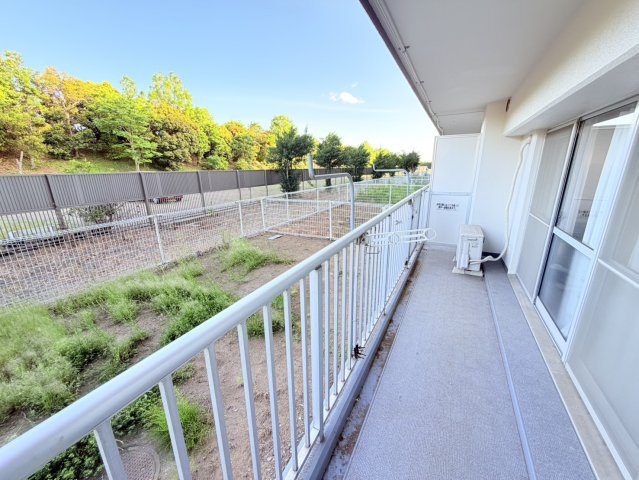 潮来市ネオシティ潮来中古マンションのバルコニー