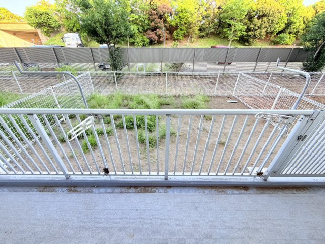潮来市ネオシティ潮来中古マンションのバルコニー