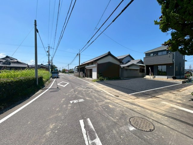 クワイエ　一宮市萩原町中島第1　全１区画分譲の前面道路含む現地写真|■前面道路　■ヤマダ不動産　株式会社リライフ　
■夢のマイホーム購入をフルサポートします！