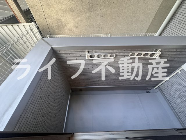 Y&Mアルタイル加納のバルコニー|暖かな日差しのふりそそぐバルコニー