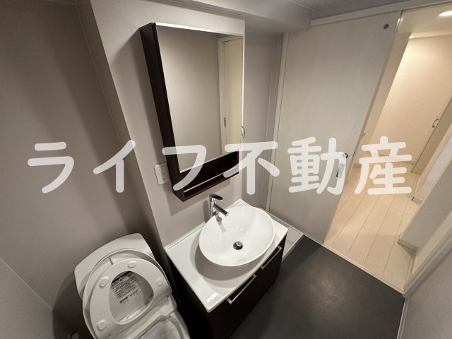 Y&Mアルタイル加納の独立洗面台|独立洗面台、朝の身支度には欠かせません