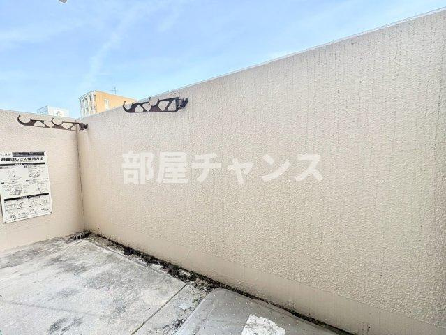 名古屋市中区大須１丁目の賃貸マンションのバルコニー