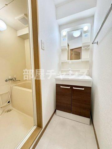 名古屋市中区大須１丁目の賃貸マンションの独立洗面台