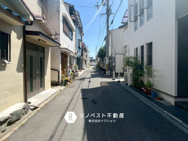 東大阪市大蓮南4丁目の前面道路含む現地写真|【リノベスト不動産】弊社では売却のご相談も受付中！まずは一度ご相談ください♪
