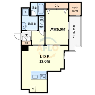 【間取り】 | クローバー・プレミア昭和町　阿倍野小学校区 | クローバー・プレミア昭和町　間取り