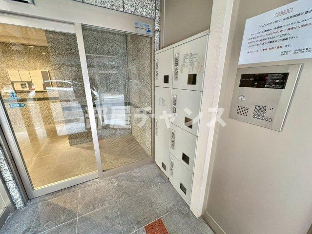 グレイス名駅北のエントランス