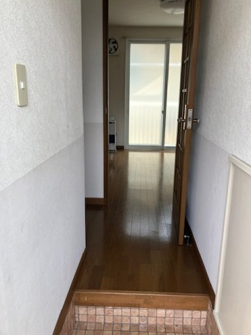 シティパレスB棟の玄関|ゆったりとした玄関です