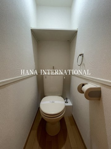 レオパレスセントラル誉田のトイレ