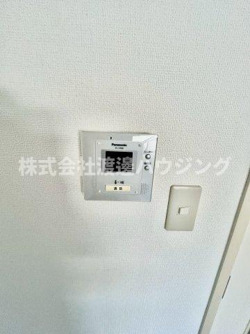 ヴィラ・グレイスBのセキュリティ|TVモニターホンで安心