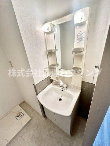 ヴィラ・グレイスBの洗面所