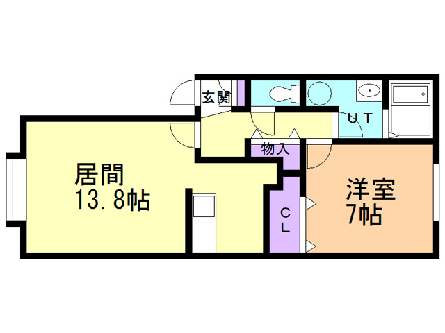 ヴァンベール中島の間取り