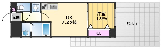 【間取り】 | ｋ’ｓスクエア岸和田北町